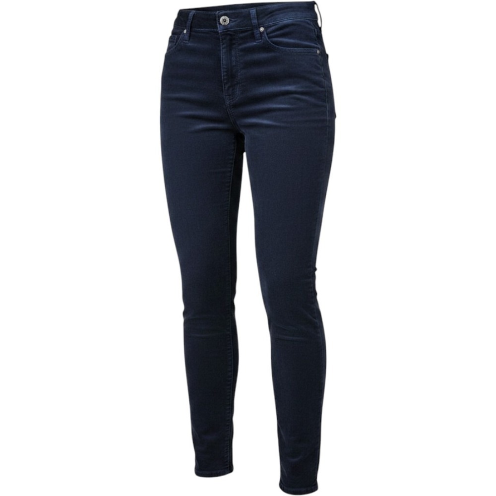 AG Farrah Skinny Pants Womens 28 Navy Blue High Rise Corduroy OSV1379BIG